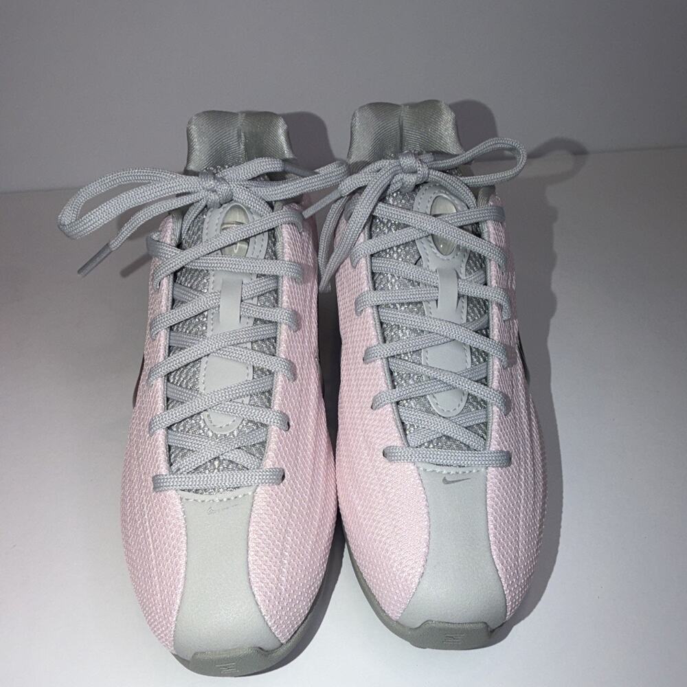 Nike Shox Z SE Women’s Low Top Sneakers Pink Foam/Grey Fog Silver IQ7574-663 - Picture 2 of 7